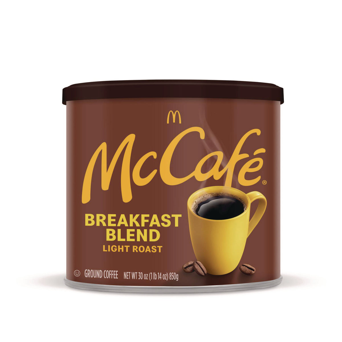 McCafe Ground Coffee, Breakfast Blend, 30 oz Can (GMT7152EA)