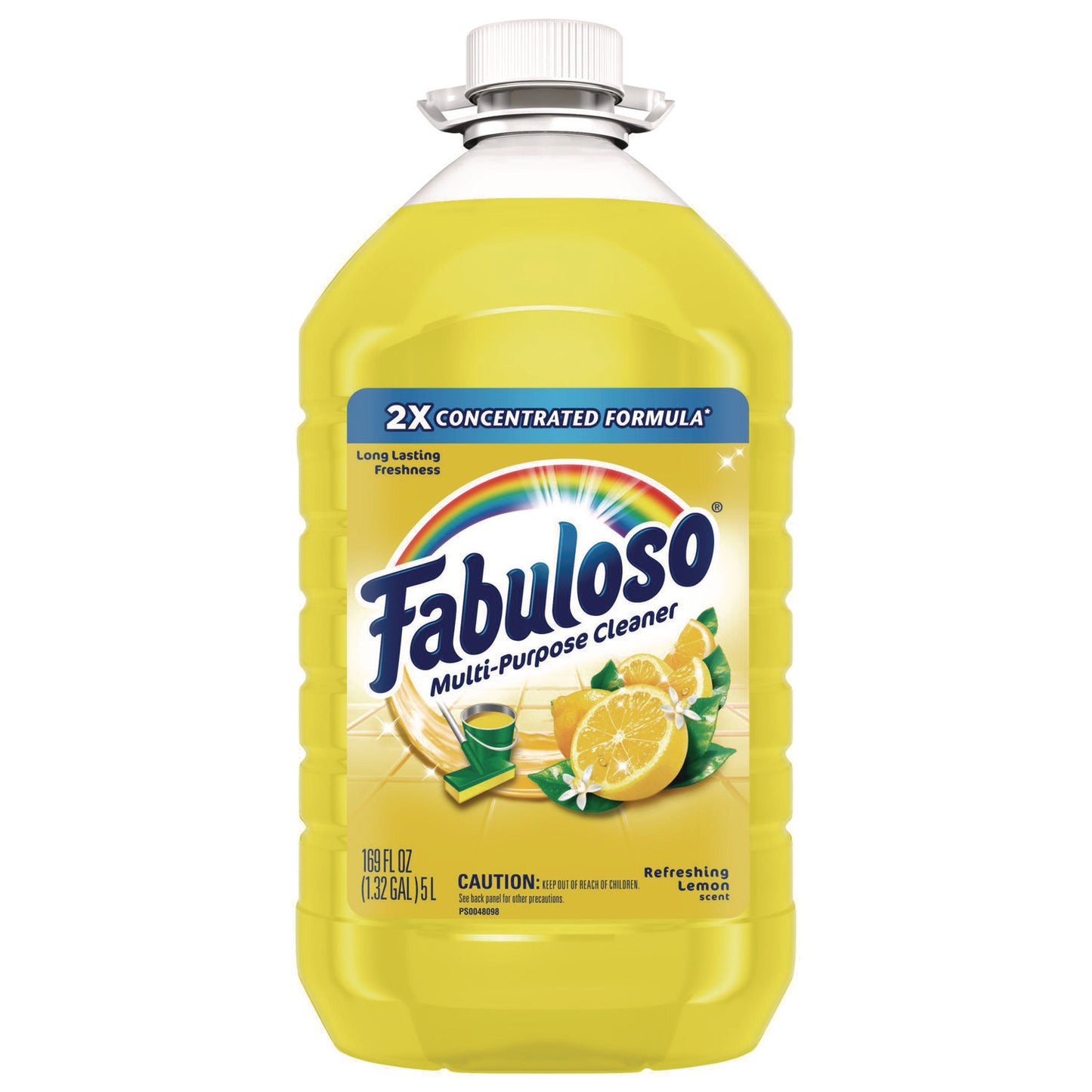 Fabuloso Multi-use Cleaner, Lemon Scent, 169 oz Bottle (CPC96987EA)