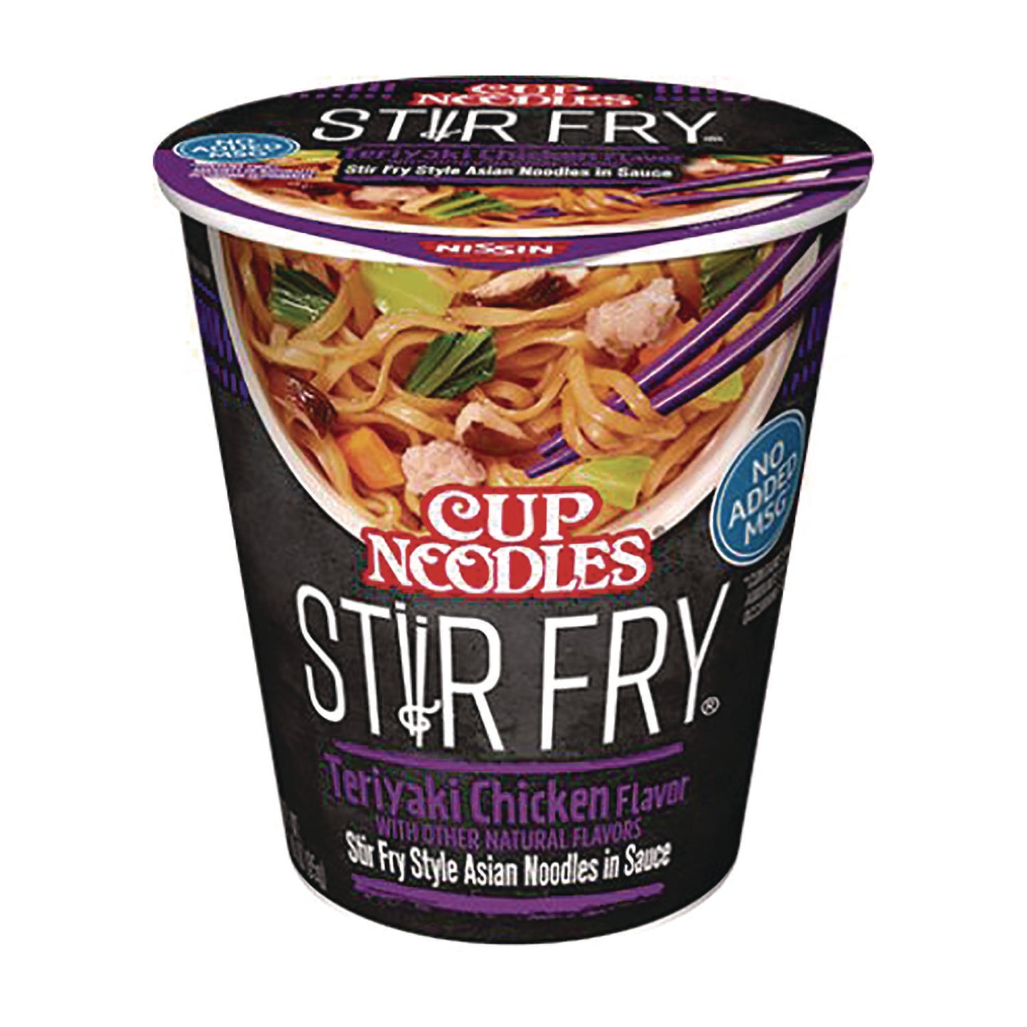 Nissin Cup Noodles Stir Fry, Teriyaki Chicken, 3 oz Cup, 6/Carton (NSFNIS42405)