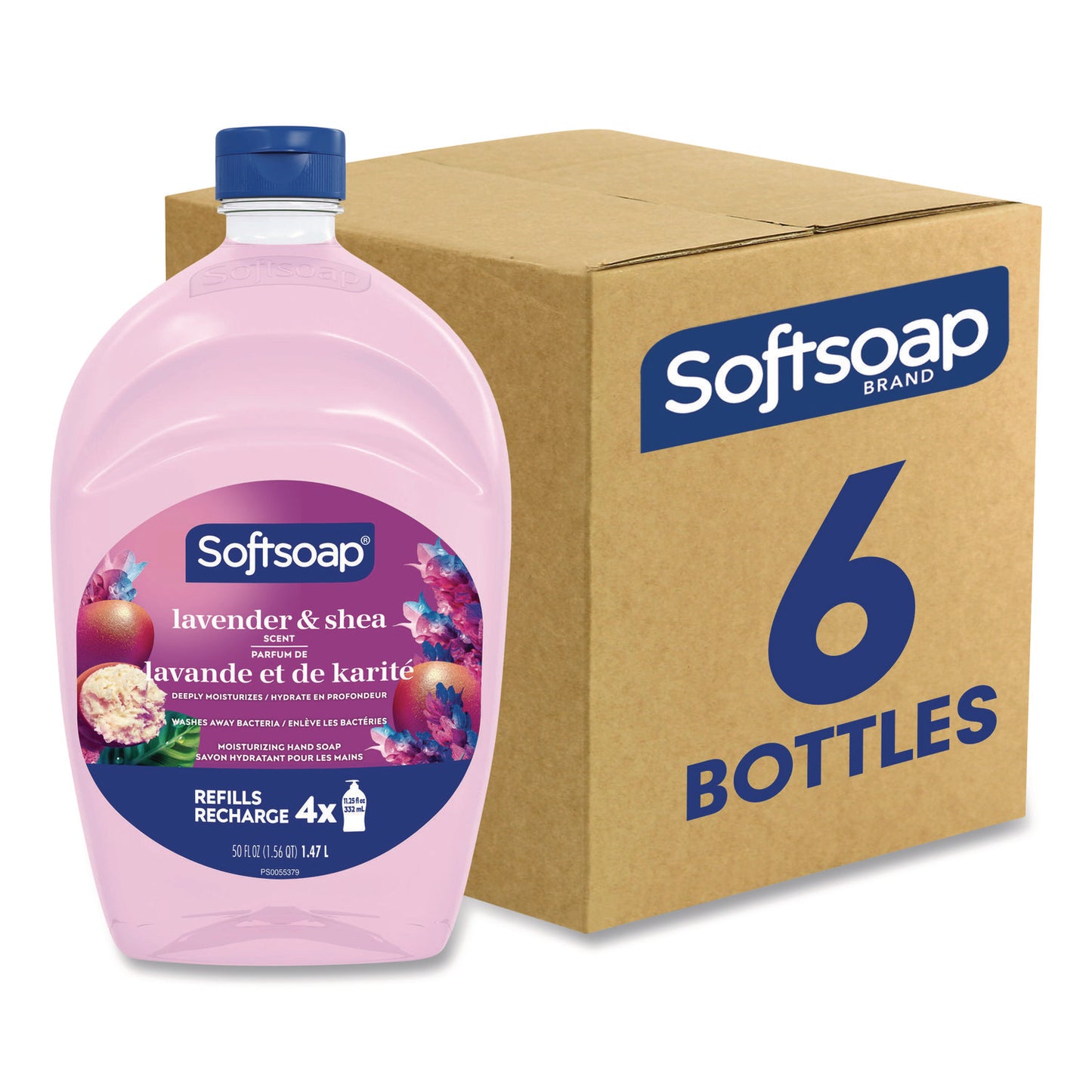 Softsoap Liquid Hand Soap Refills, Lavender Scent, 6/Carton (US07151ACT)
