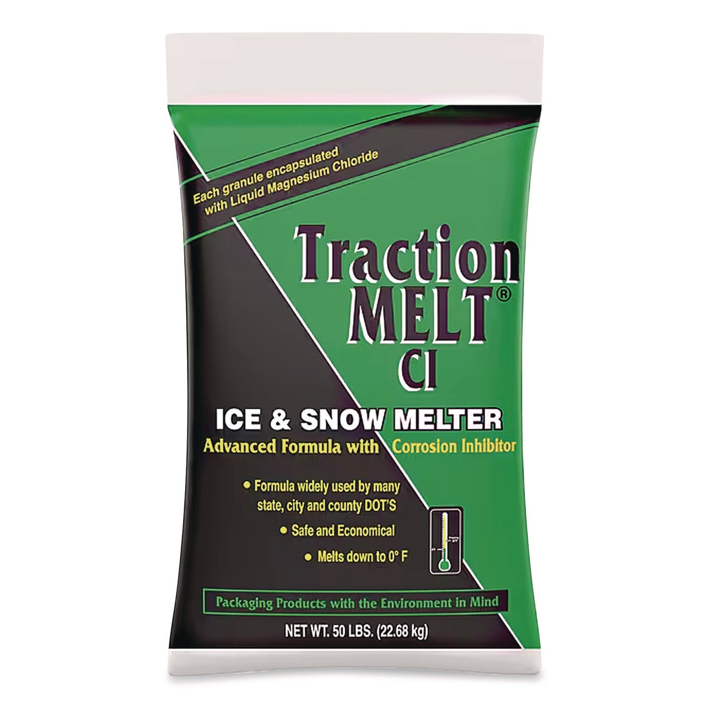 Scotwood Industries Traction Melt CI Ice and Snow Melter, 50 lb Bag (SWO50BTM)