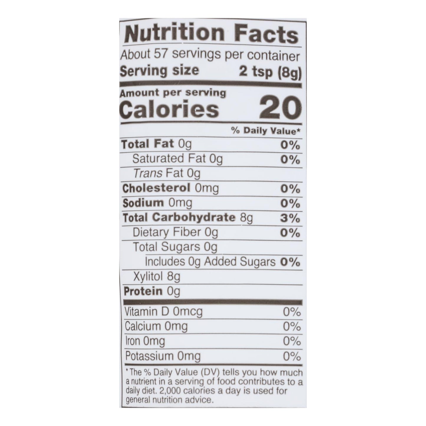 Now Real Food Xylitol - 1 Each - 1 Lb