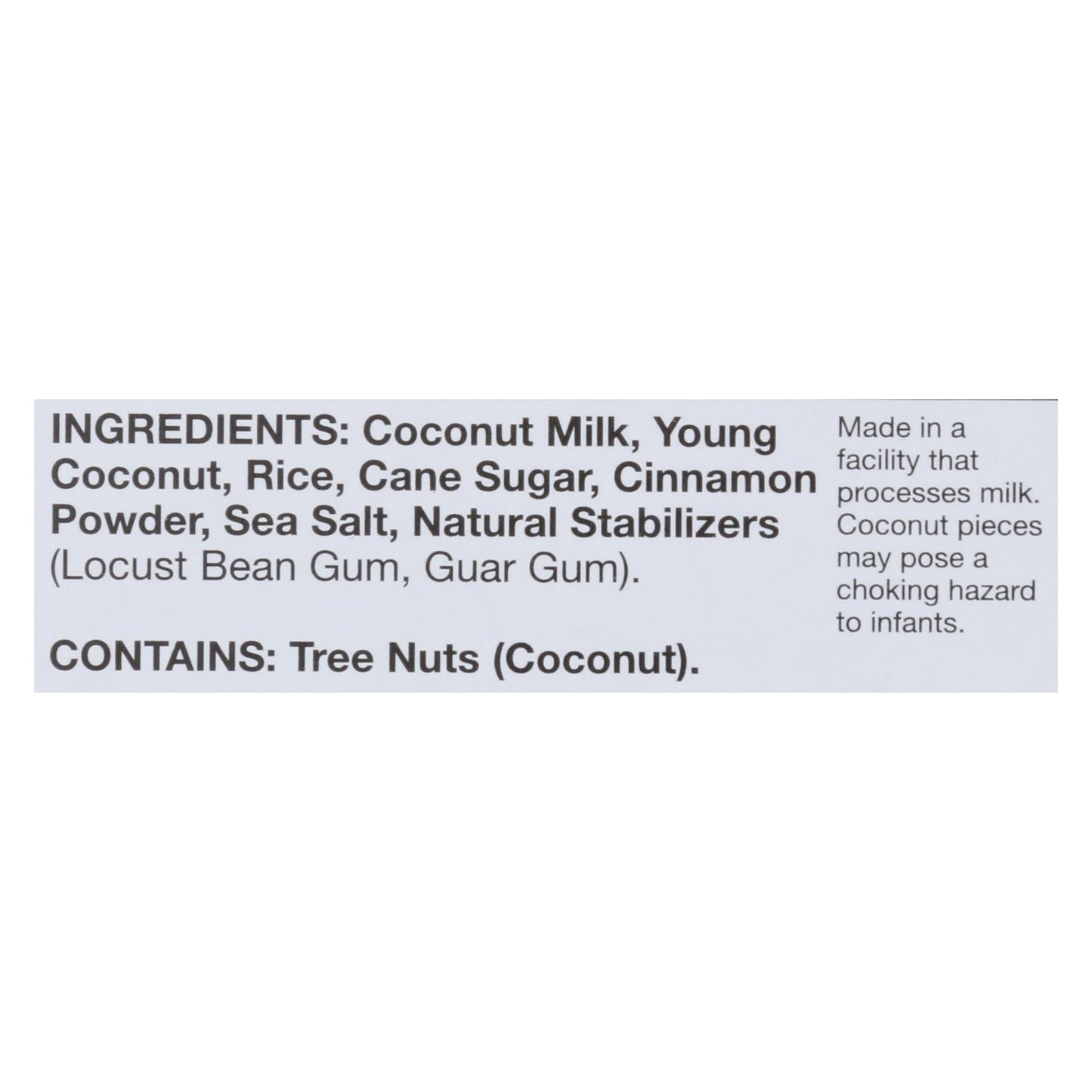 Sun Tropics Cinnamon Coconut Rice Pudding - Case Of 6 - 8.46 Oz
