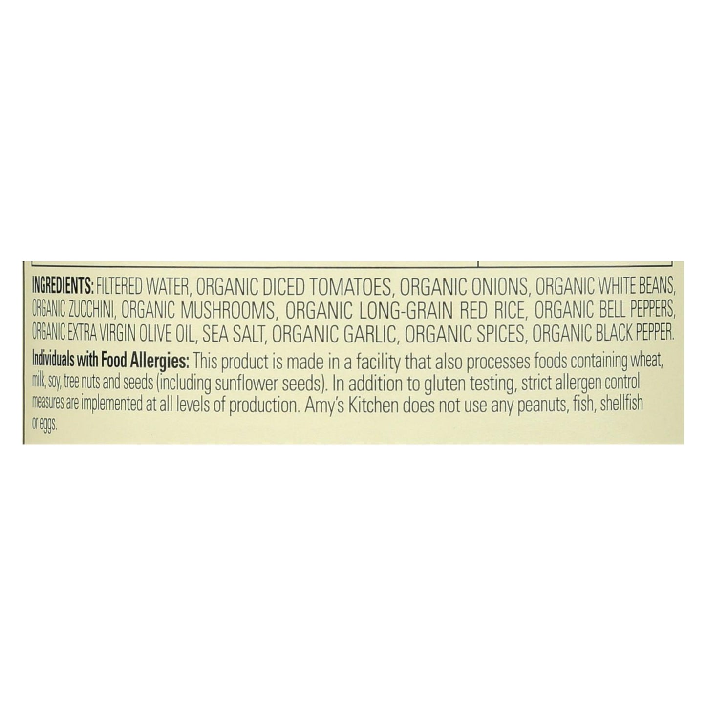 Amy's - Soup Hearty French Country Vegetable - Case Of 12 - 12.4 Oz