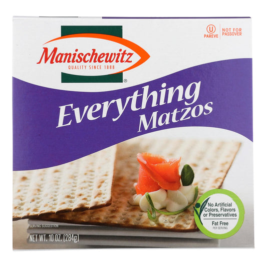 Manischewitz - Matzo Everything - Case Of 12 - 10 Oz.