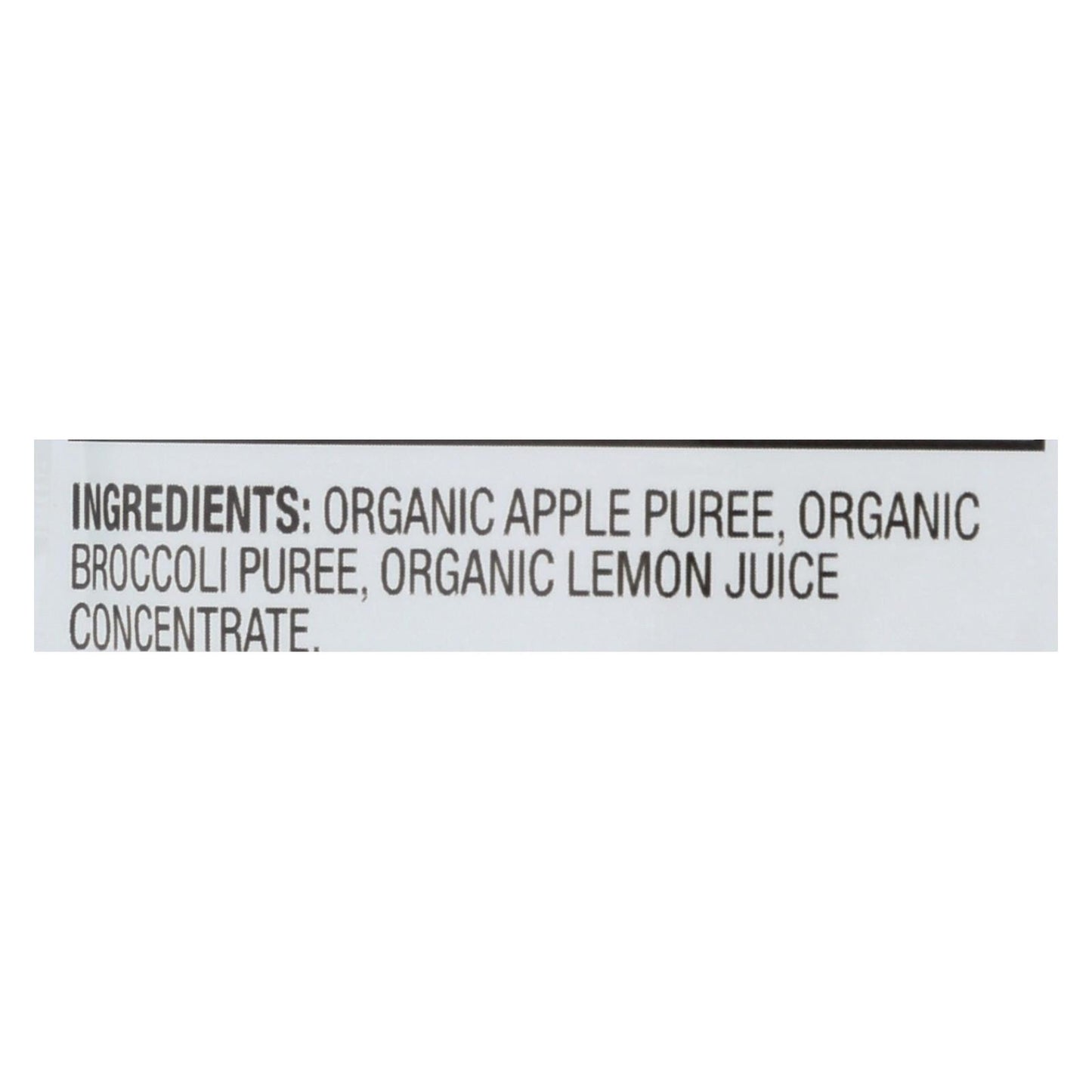 Plum Organics Baby Food - Organic - Broccoli And Apple - Stage 2 - 6 Months And Up - 4 Oz - Case Of 6