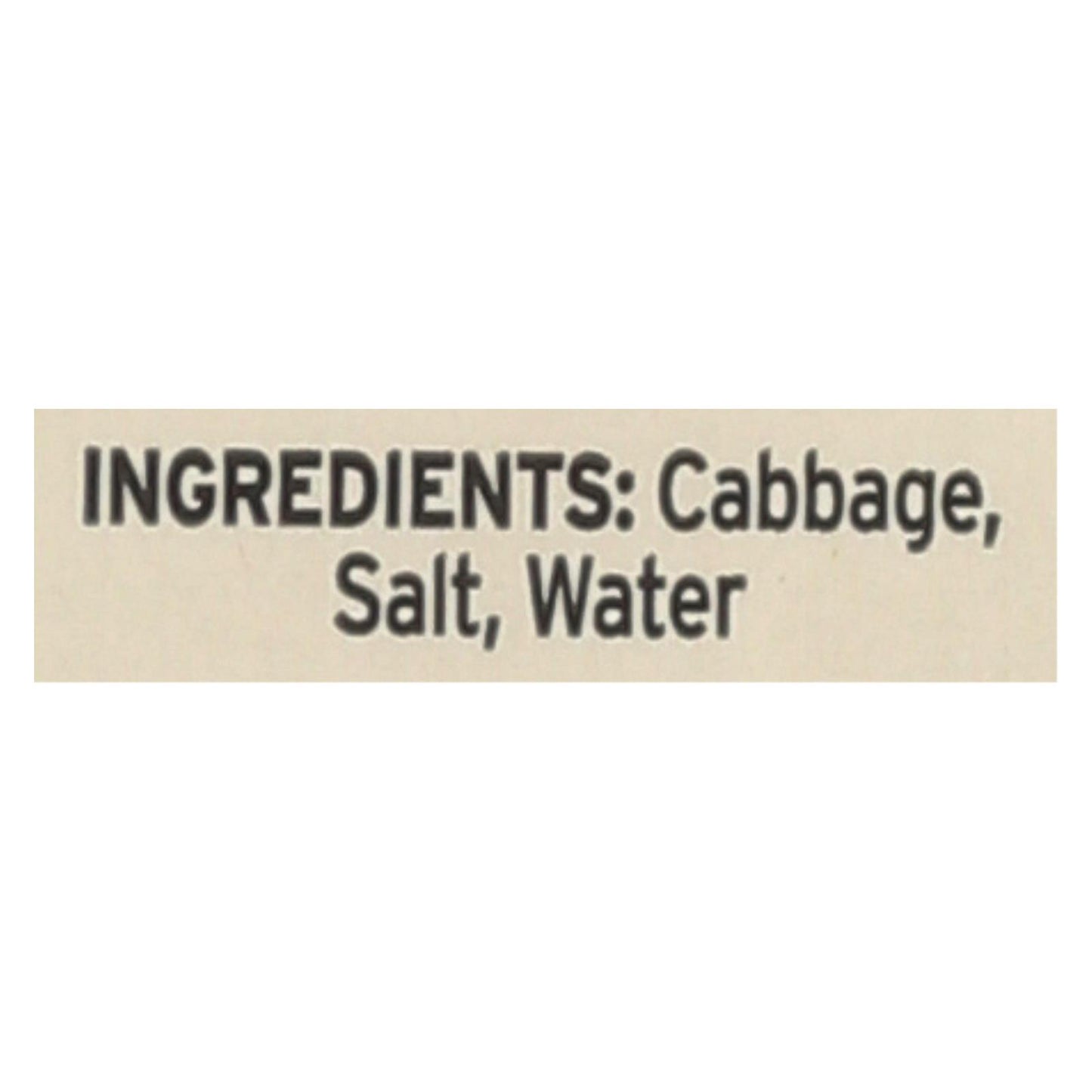 Mcclure's Sauerkraut - Case Of 6 - 32 Fz