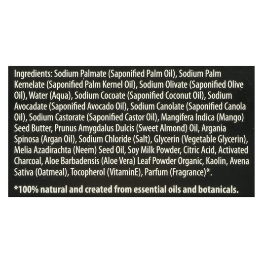 One With Nature - One Bar Actvt Charcoal - Case Of 3-3.5 Oz