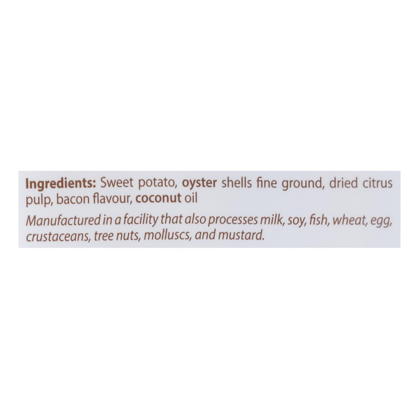 Caledon Farms - Dog Treat Plq Bst Bacon - Case Of 4-4.9 Oz