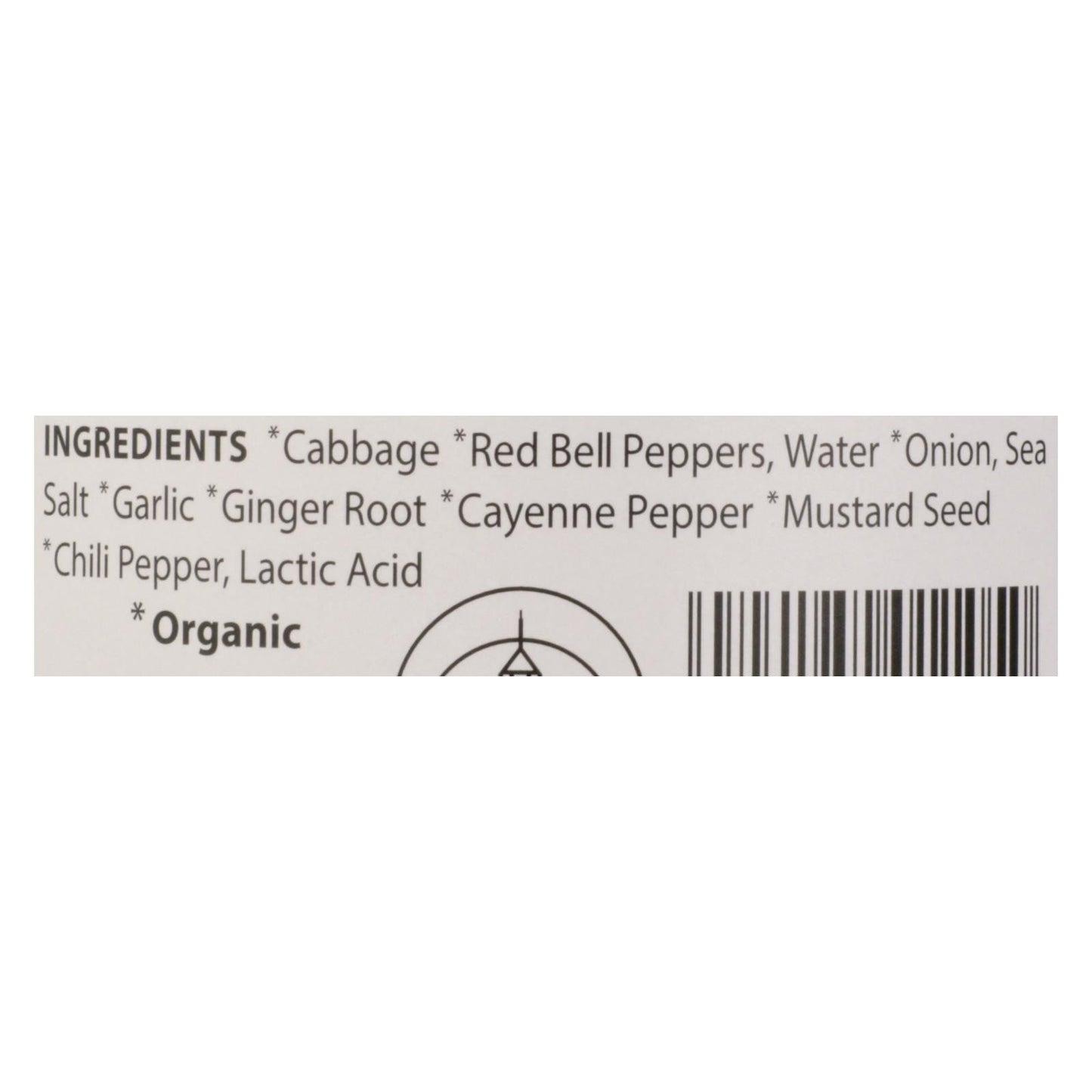 Eden Foods Organic Kimchi Sauerkraut - Case Of 12 - 18 Oz