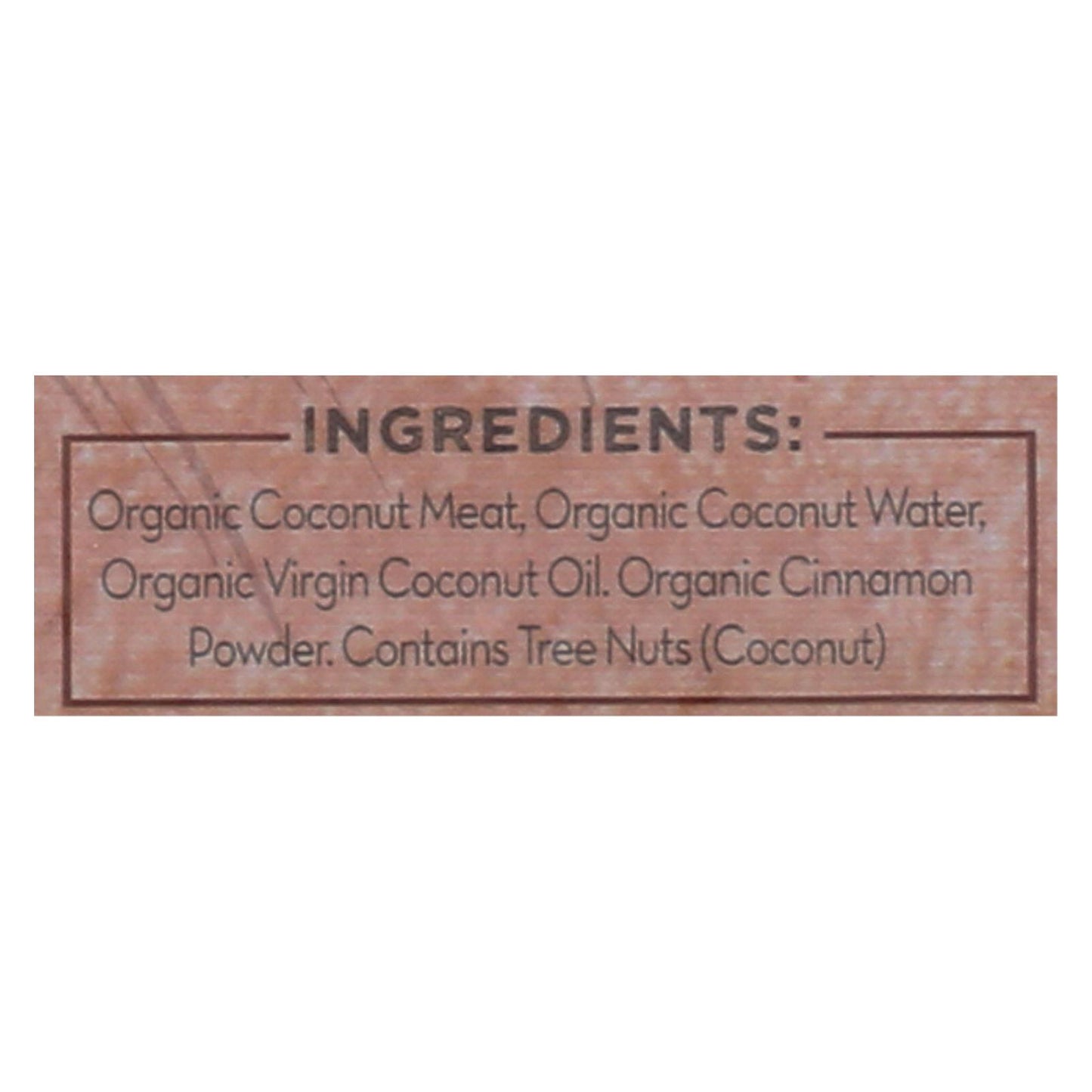 Nuco Cinnamon Organic Coconut Wraps - Case Of 12 - 2.47 Oz