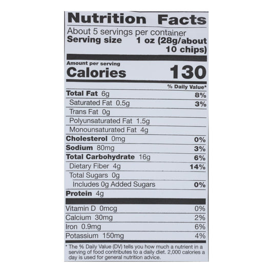 Food Should Taste Good Multigrain Bean Chips -black Bean - Case Of 12 - 5.5 Oz