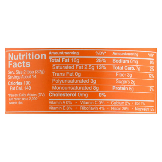 Crazy Richard's All-natural Crunchy Peanut Butter - Case Of 12 - 16 Oz