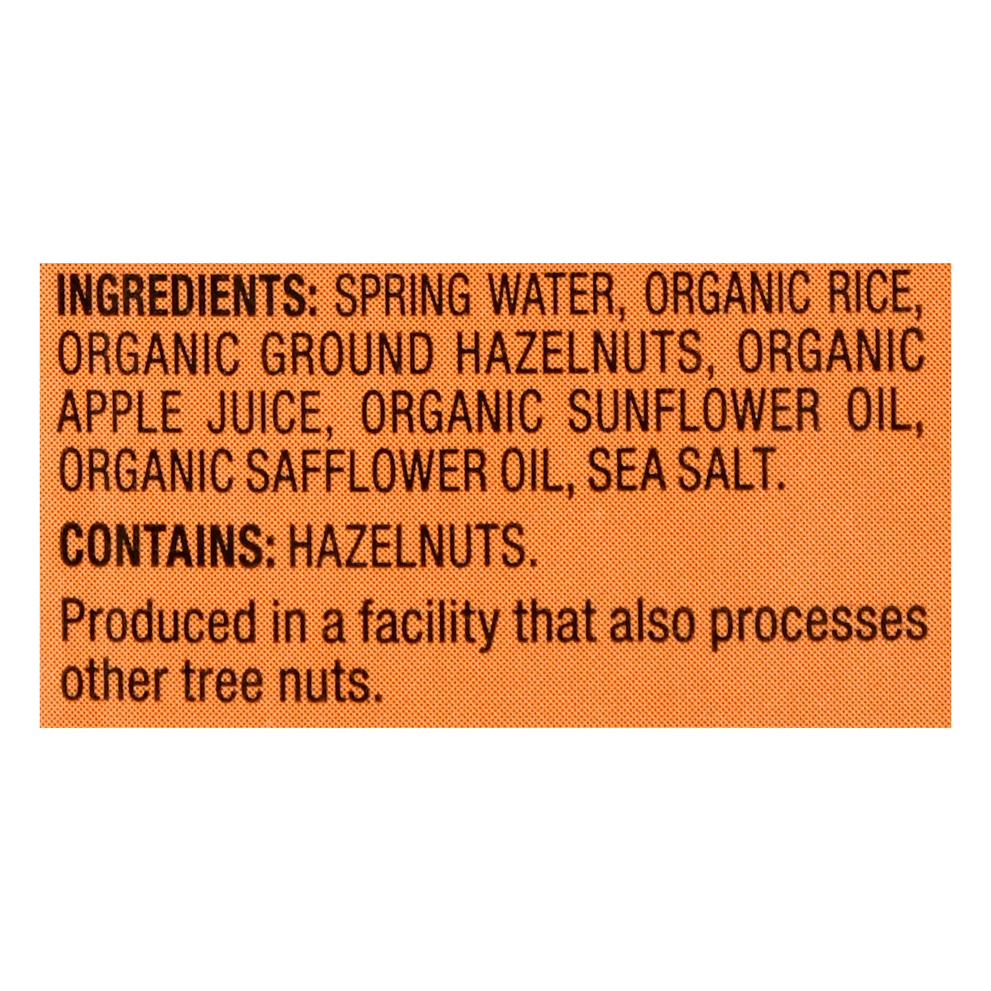 Better Than Milk - Drink Rice Hazelnut - Case Of 6-33.8 Fz