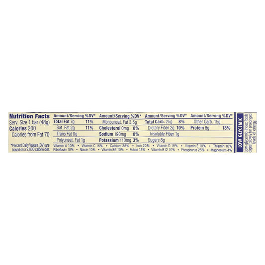 Clif Bar Luna Bar - Organic White Chocolate Macadamia Nut - Case Of 15 - 1.69 Oz