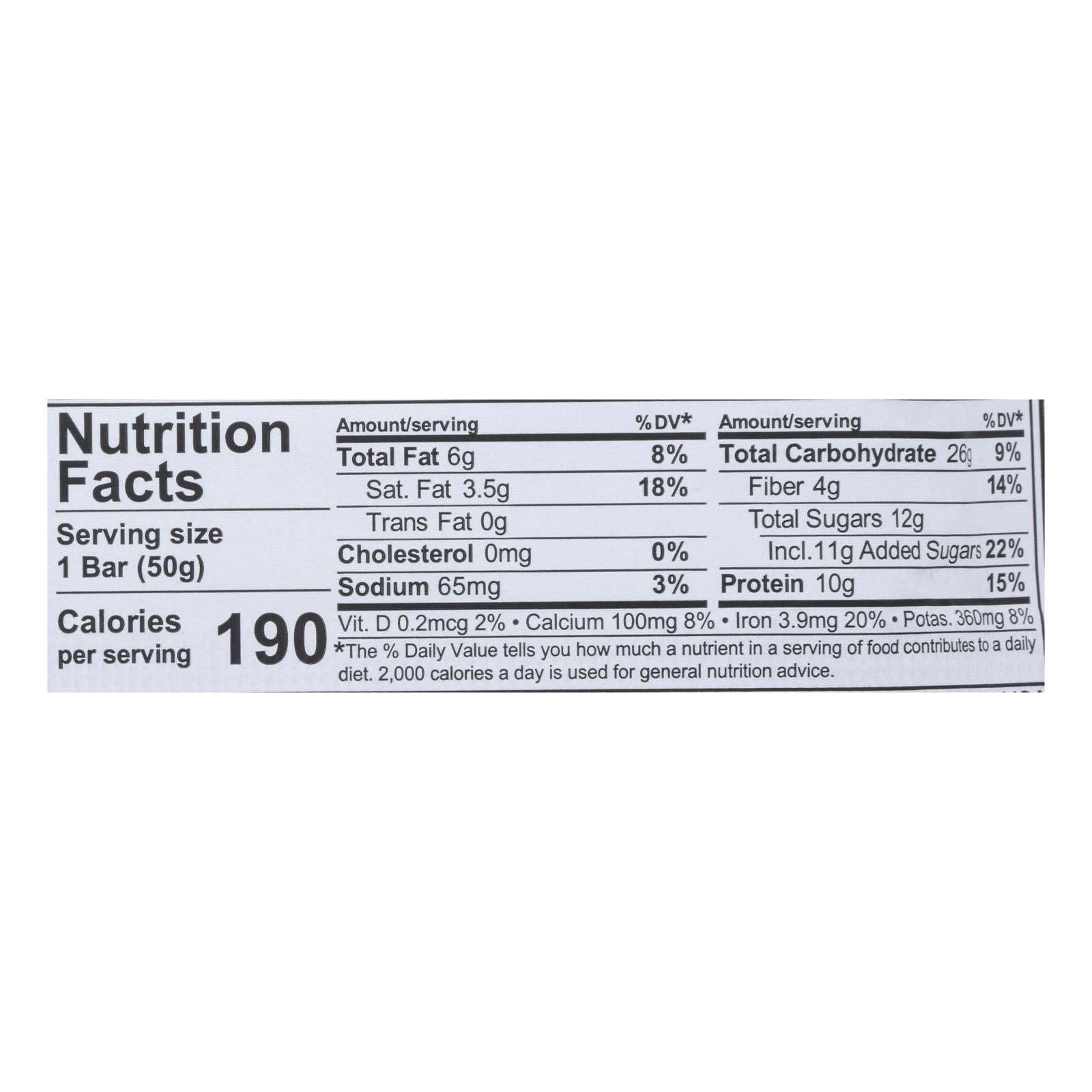 Nugo Nutrition Bar - Organic Double Dark Chocolate - 1.76 Oz - Case Of 12
