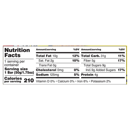 Dave's Killer Bread - Bar Organic Oat-rageous Honey Almond - Case Of 12 - 1.75 Ounces