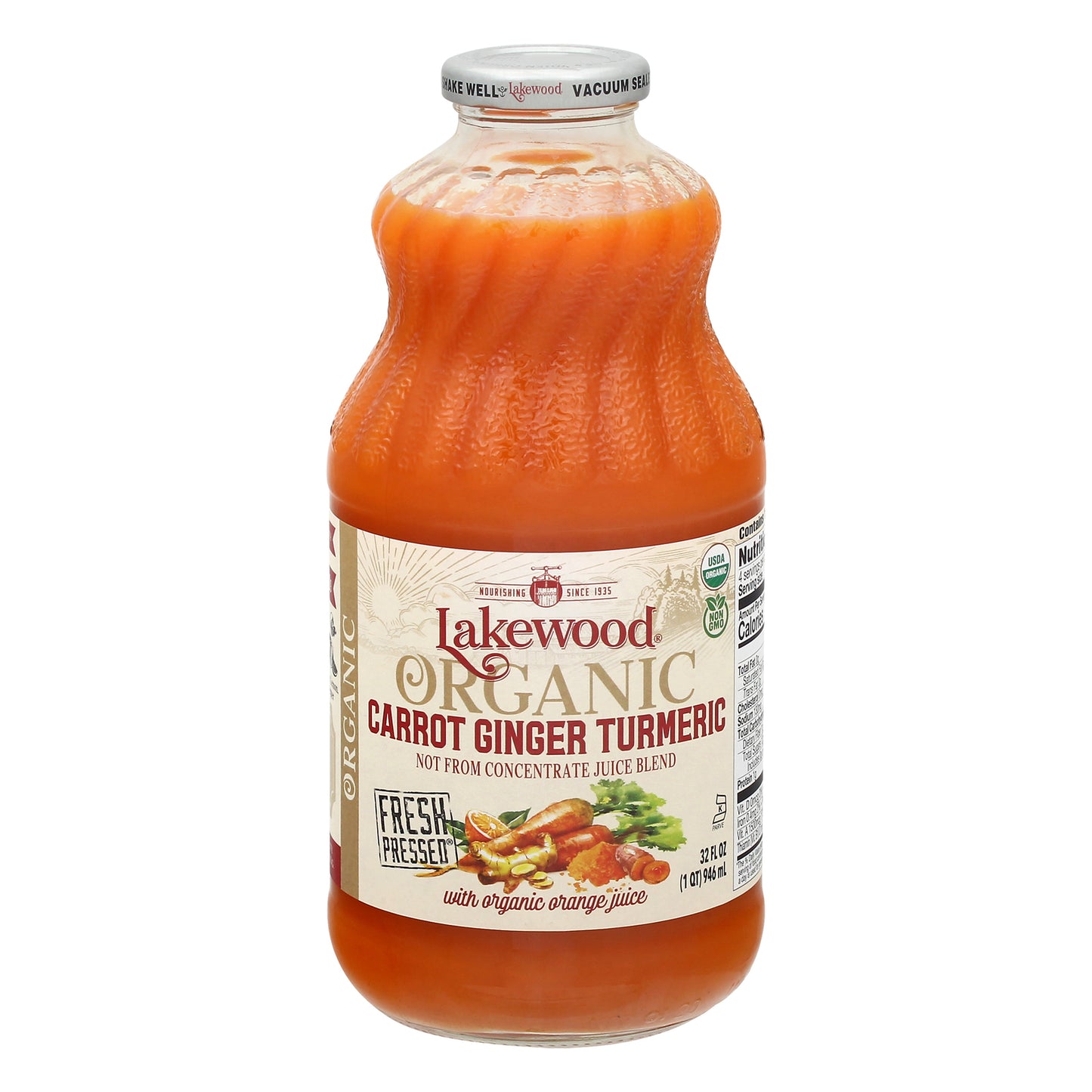 Lakewood - Juice Og2 Cart Gngr Trmrc - Cs Of 6-32 Oz