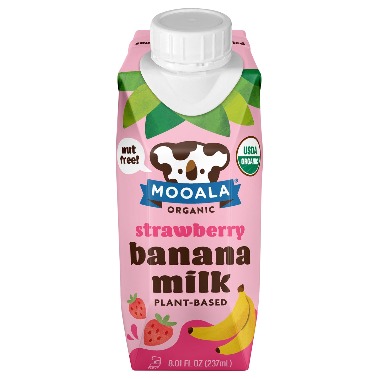 Mooala - Banana Milk Og2 Strawbry - Cs Of 12-8.01 Fz