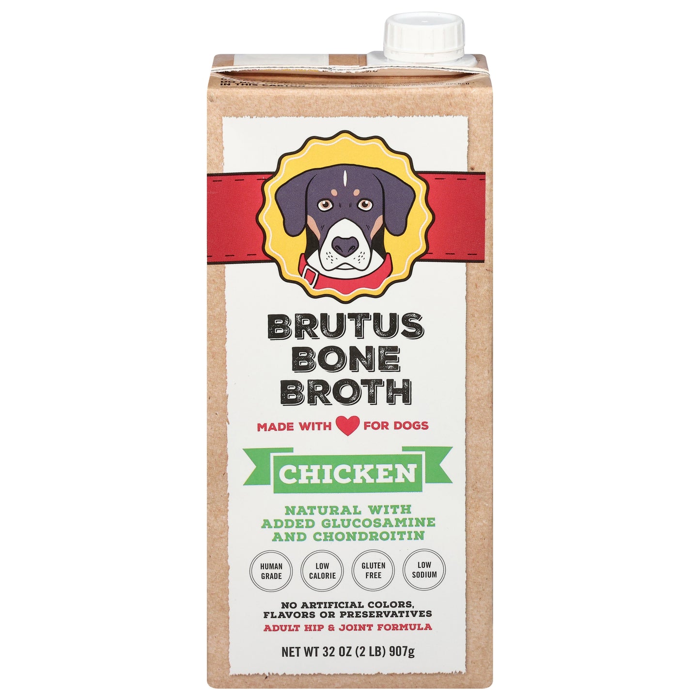 Brutus Broth - Bone Broth Chicken - Cs Of 6-32 Fz