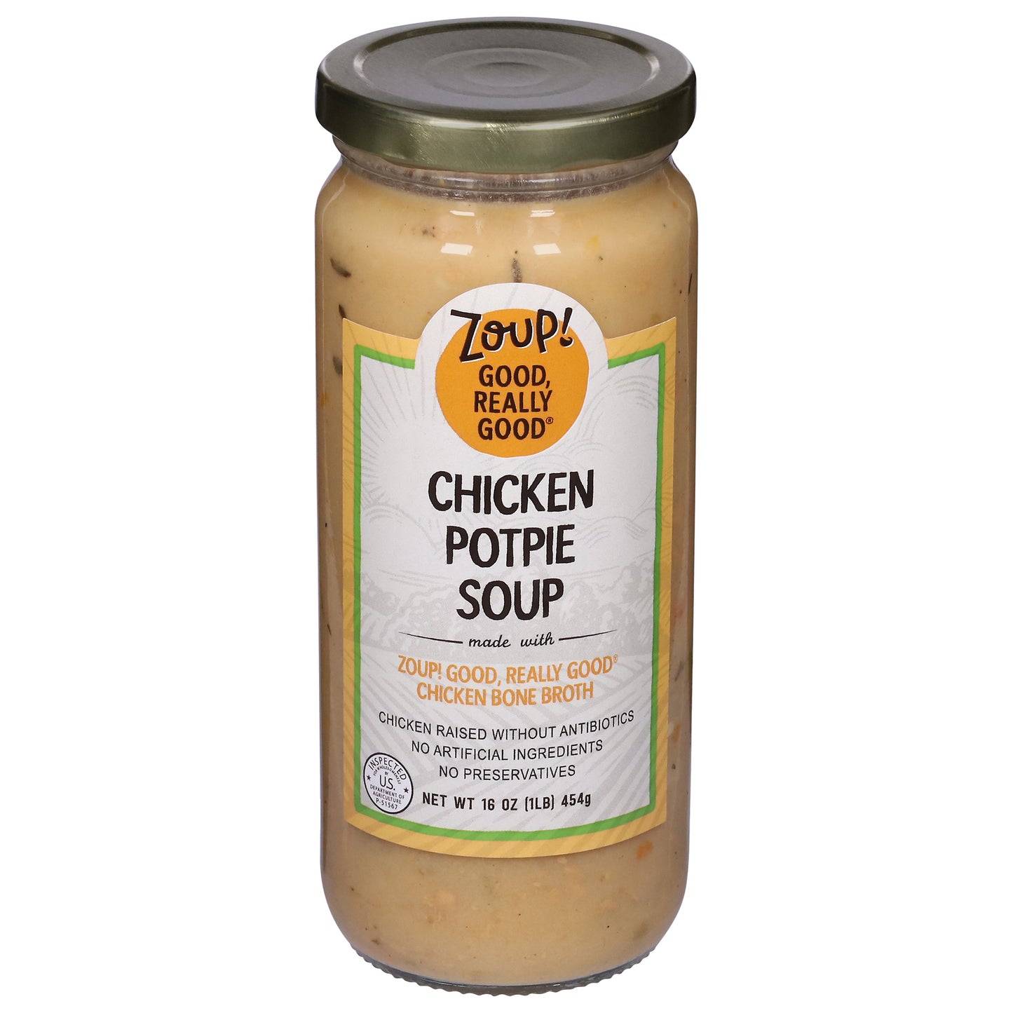 Zoup! Good Really Good - Soup Chicken Potpie - Cs Of 6-16 Fz