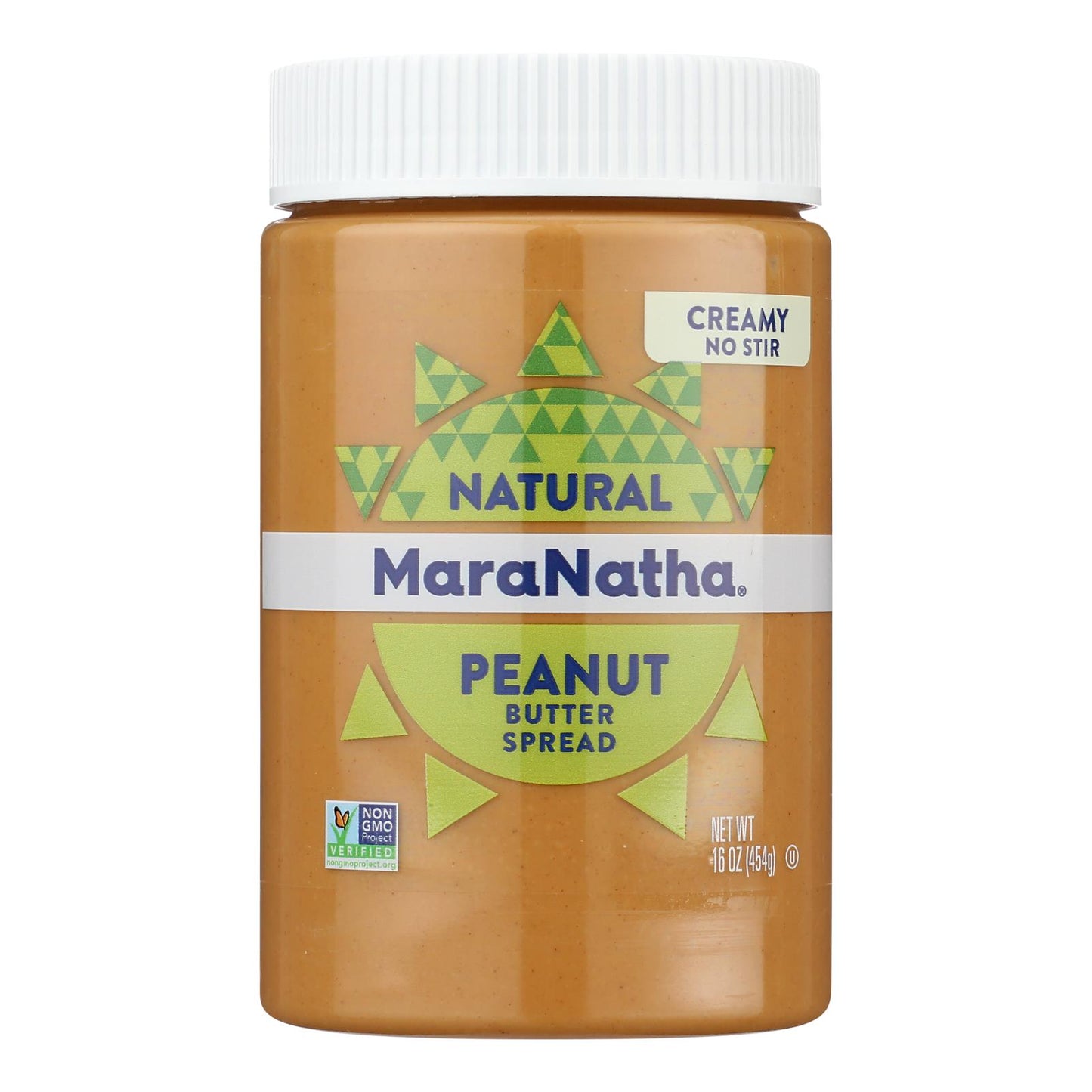 Maranatha Creamy No-stir Peanut Butter With Salt - Case Of 6 - 16 Oz