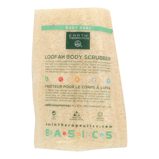 Earth Therapeutics Loofah Body Scrubber - 1 Loofah
