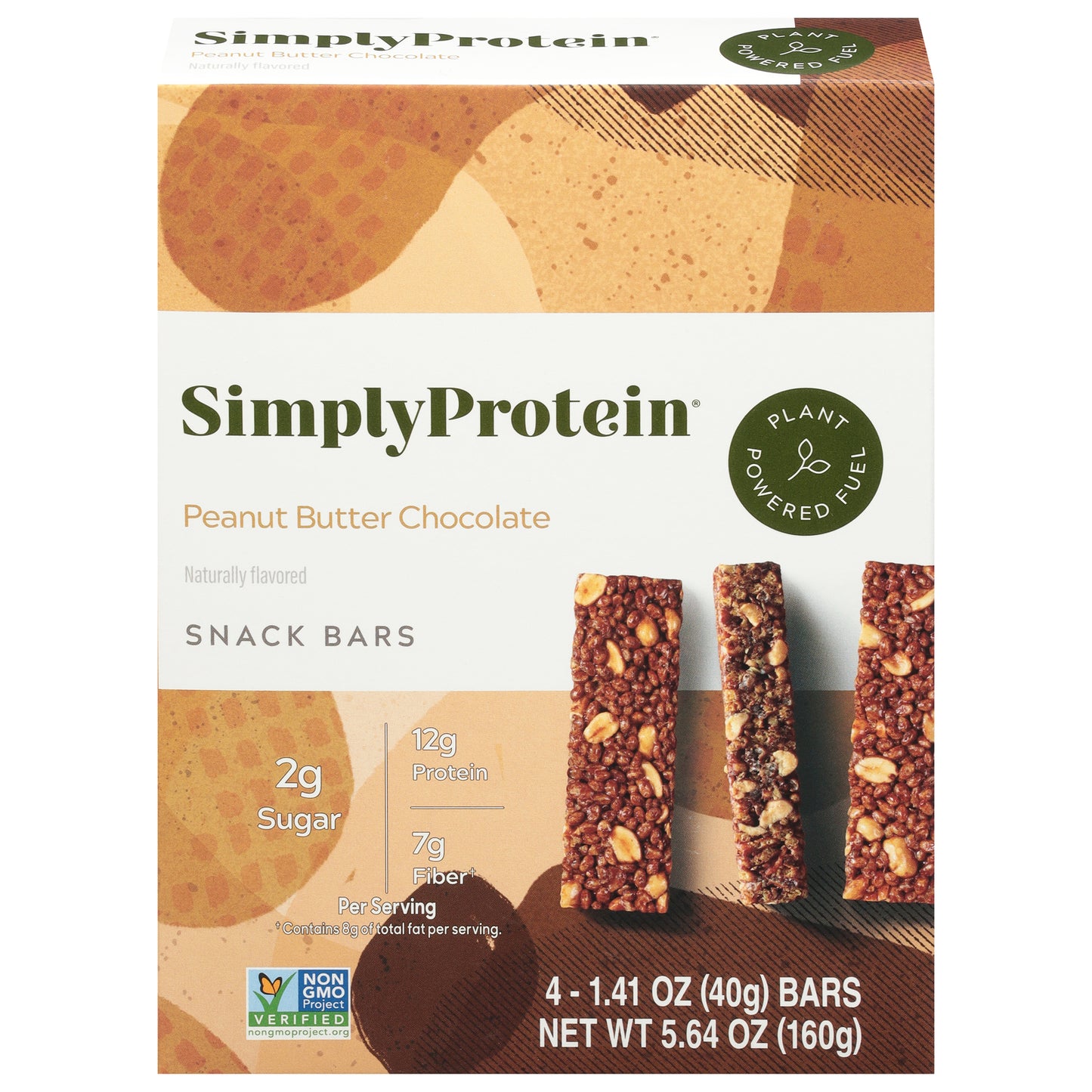 Simply Protein - Protein Bar Pb Chocolate - Cs Of 6-4/1.41 Z