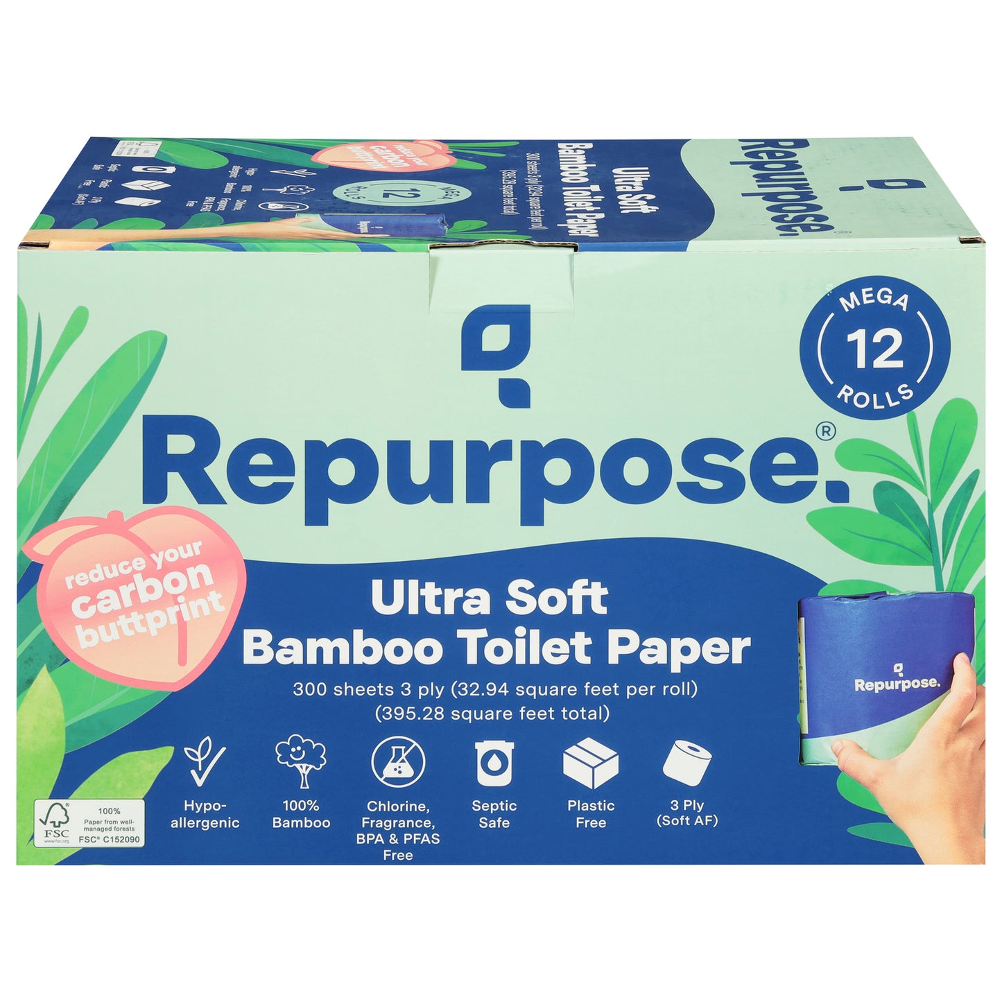 Repurpose - Tp Ultra Soft Bamboo - Cs Of 4-12 Ct