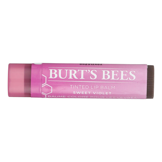 Burts Bees - Lip Balm - Tint - Sweet Violet - Case Of 2 - .15 Oz