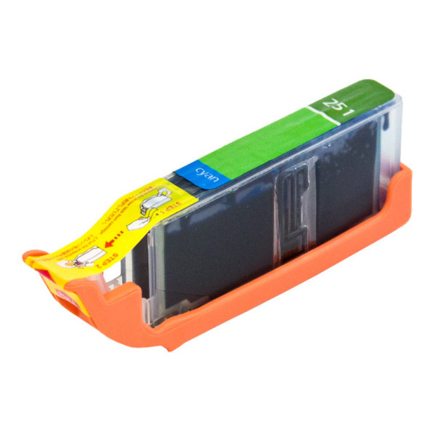 Premium Compatible Ink Cartridge (251 6449B001 6449B001AA CLI251C XL) (251, 6449B001, 6449B001AA, CLI251C XL)
