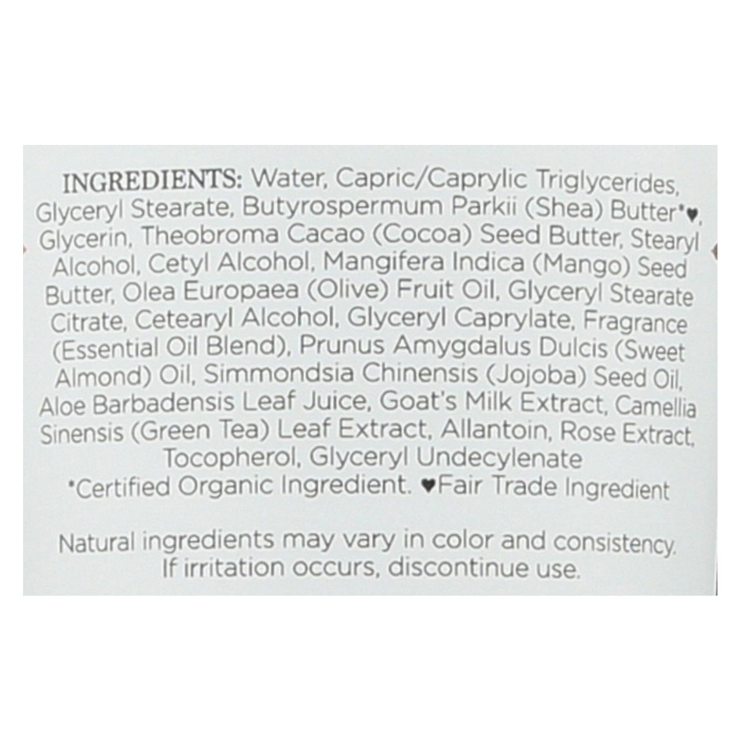 Nubian Heritage Goat's Milk & Chai With Rose Extract - 1 Each - 4 Oz