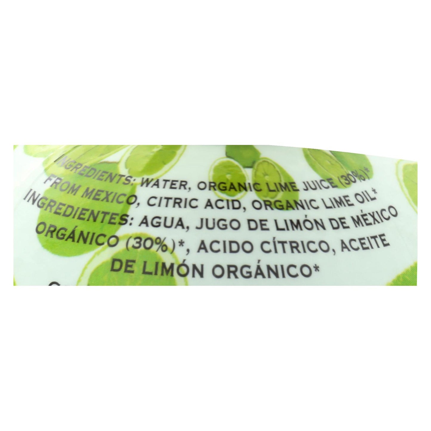Volcano Lime Burst Juice - Case Of 12 - 6.7 Fz