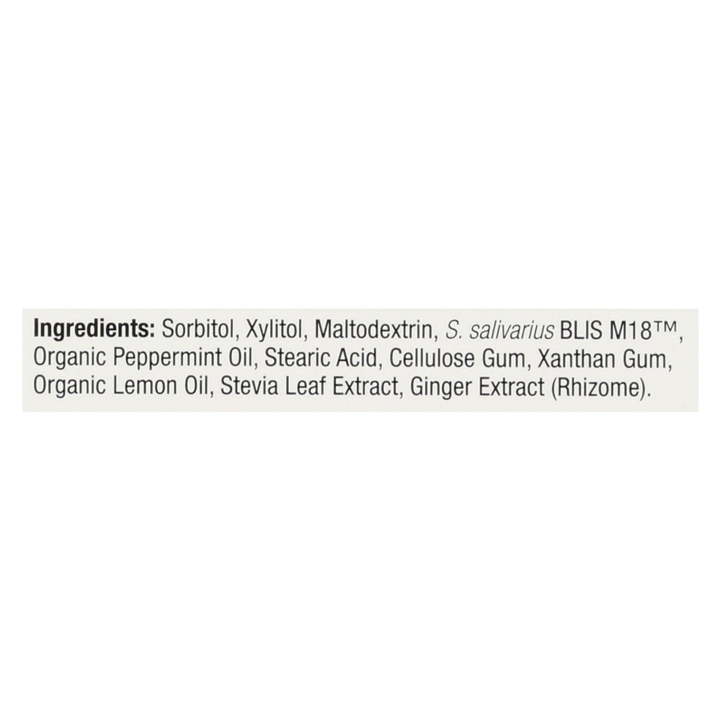 Nature's Answer Periobrite Lemon-lime Mint Flavored Dry Mouth Oral Probiotics - 1 Each - 100 Ct
