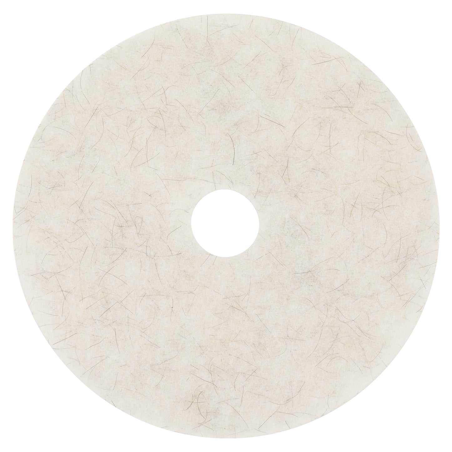 3M Ultra High-Speed Natural Blend Floor Burnishing Pads 3300, 20" Diameter, White, 5/Carton (MMM18210)