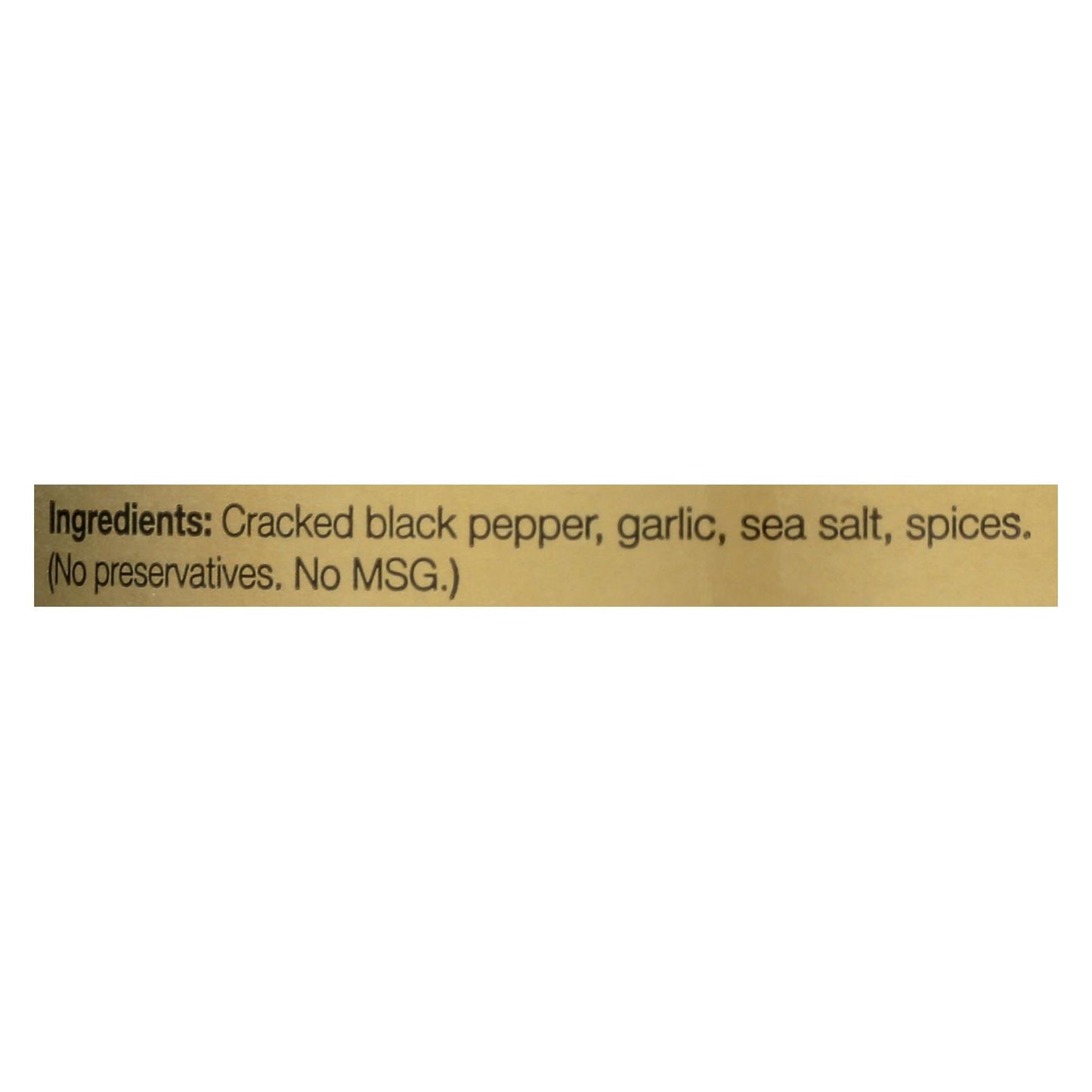 Borsari - Seasoning Salt Crack Pepr - Cs Of 6-4 Oz