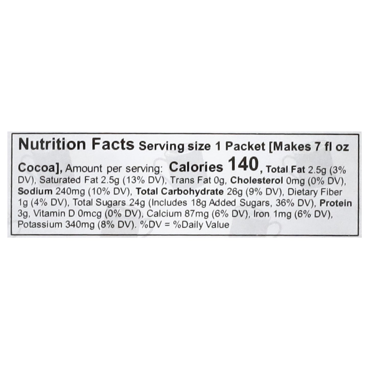 Cocoa Classics - Cocoa Packet Choc Raspbry - Cs Of 12-1.25 Oz