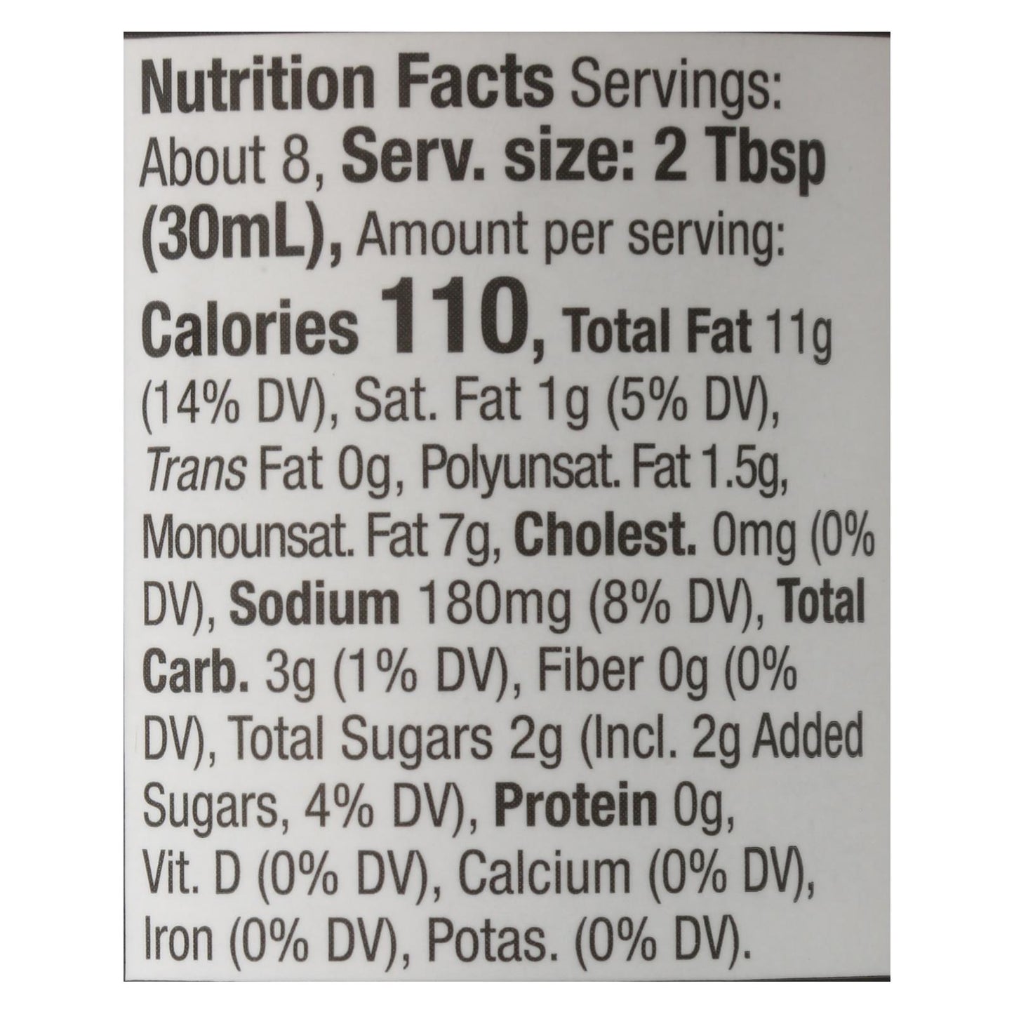 Primal Kitchen Vinagrette - Honey Mustard - Case Of 6 - 8 Oz.