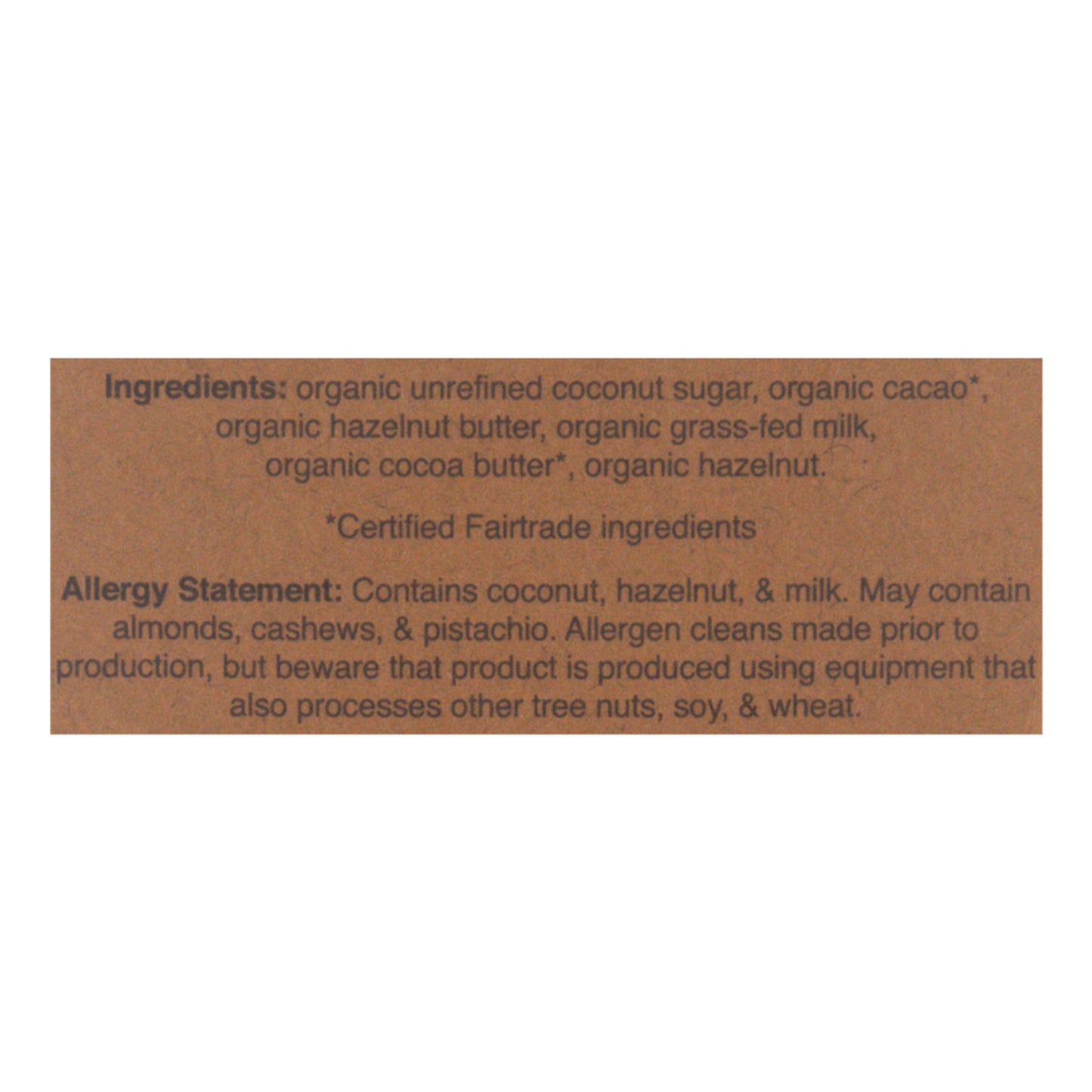 Hu - Milk Choc Bar Og2 Hzlnt - Cs Of 6-2.1 Oz