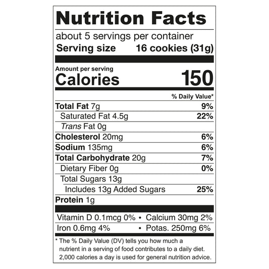 Tate's Bake Shop - Cookie Tiny Snickerdoodle - Cs Of 6-5.5 Oz