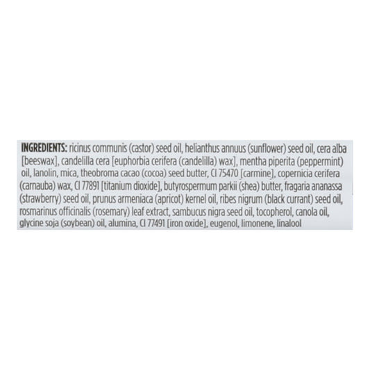 Burts Bees - Lip Shimmer - Rhubarb - Case Of 4 - 0.09 Oz