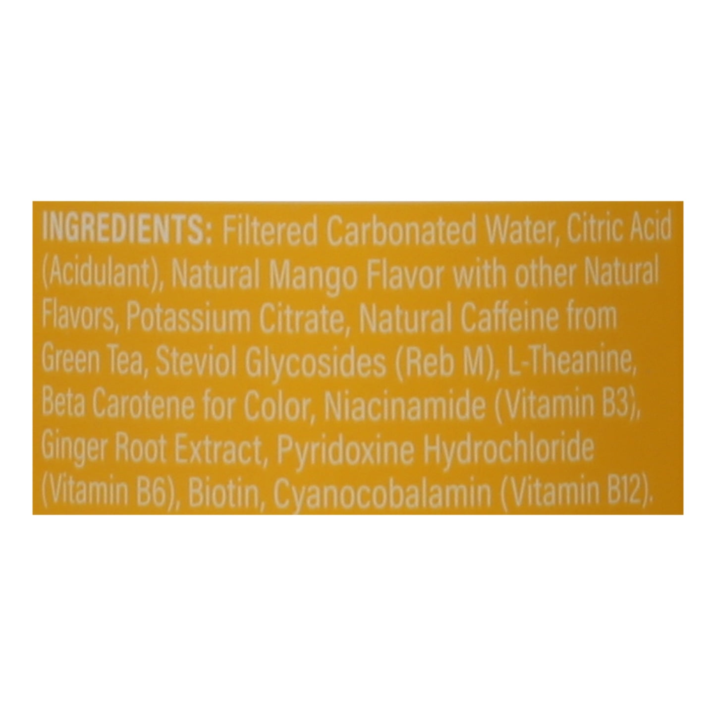 Gorgie - Sprk Energy Mango Tango - Cs Of 12-12 Fz