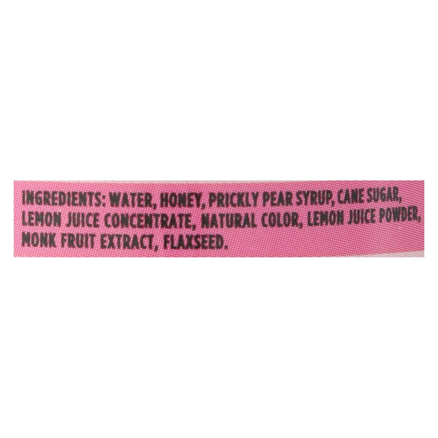 Me And The Bees Lemonade Lemonade - Prickly Pear - Case Of 12 - 12 Fl Oz