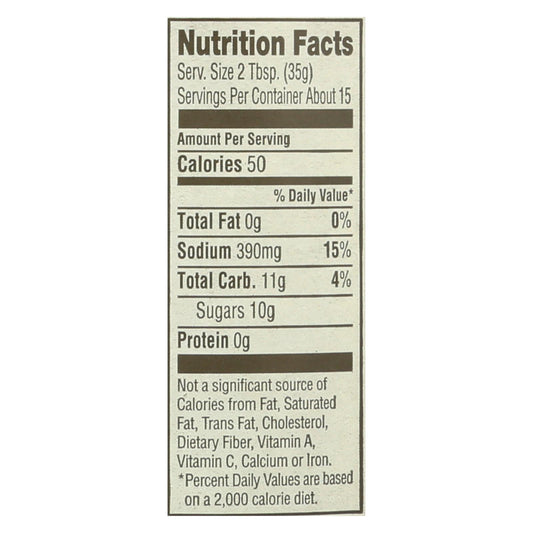 Stubb's Bbq Sauce - Smokey Mesquite - Case Of 6 - 18 Oz.