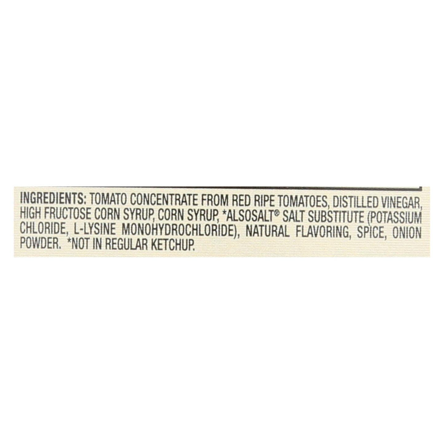 Heinz Ketchup - No Salt - Case Of 6 - 14 Oz.
