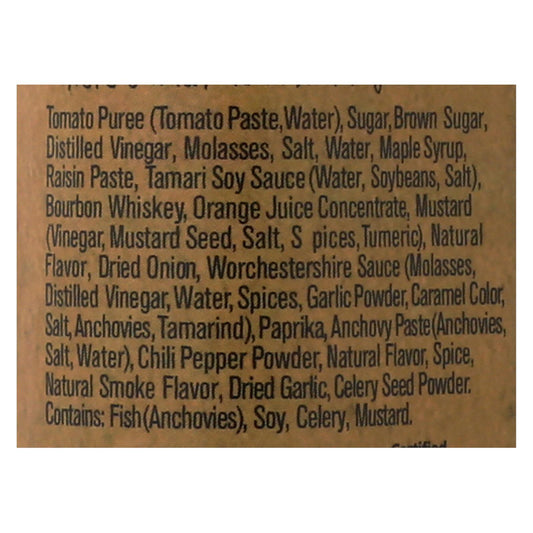 Rufus Teague Bbq Sauce - Whiskey Maple - Case Of 6 - 16 Oz.