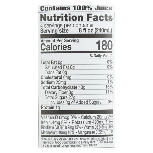 Lakewood - Juice - Pure Prune - Case Of 6 - 32 Fl Oz.