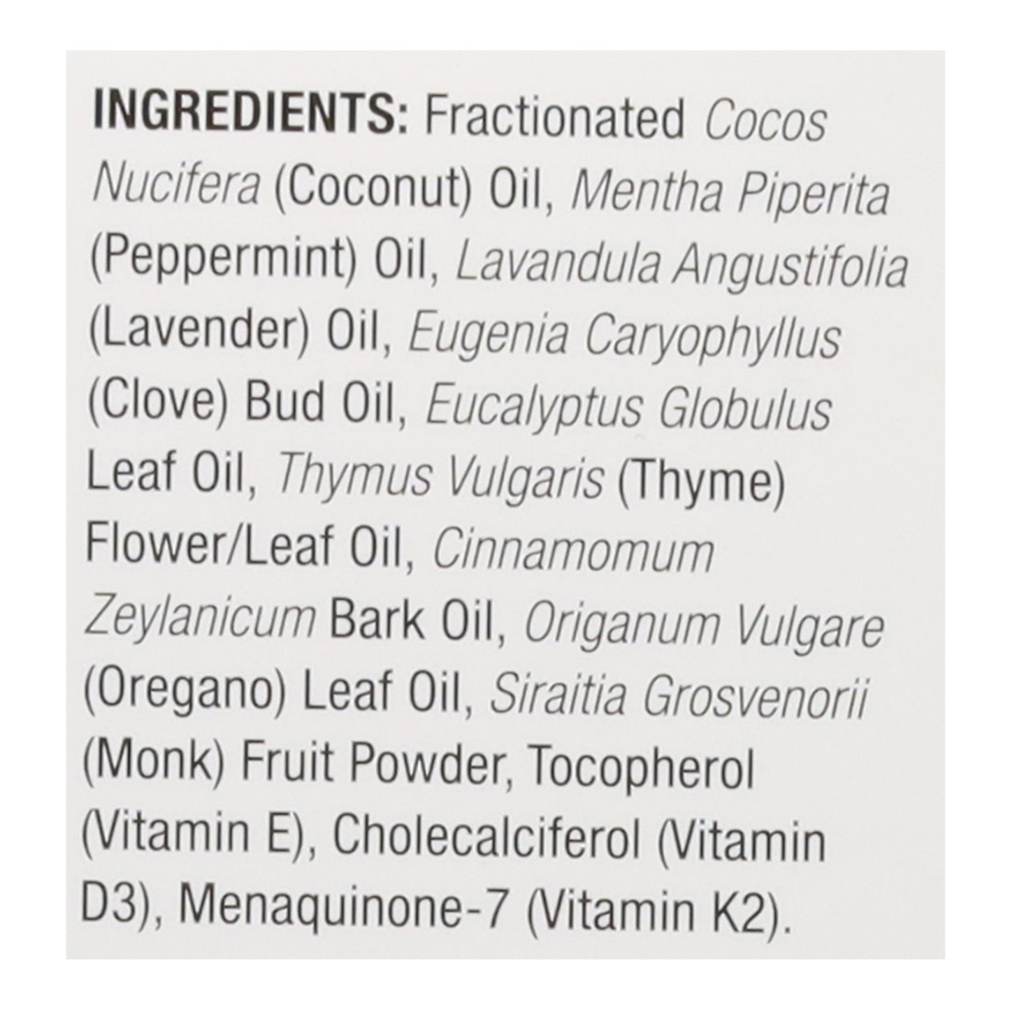 Nature's Answer - Pulling Oil Cnut Cool Mnt - Ea Of 1-8 Fz