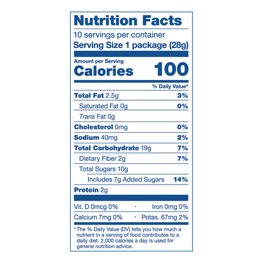 Nature's Bakery - Fig Bar Blueberry Mini - Cs Of 6-10 Oz