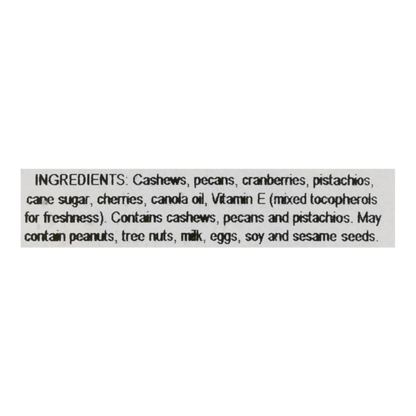 Kind - Tmix Pecan Crnbry Cashew - Cs Of 6-9 Oz